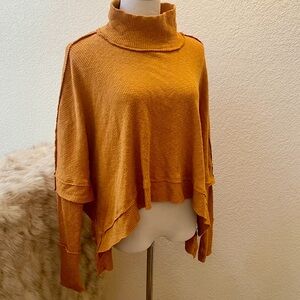 NWT We The Free Sweater - Sienna color - Raw Edges - Sz S